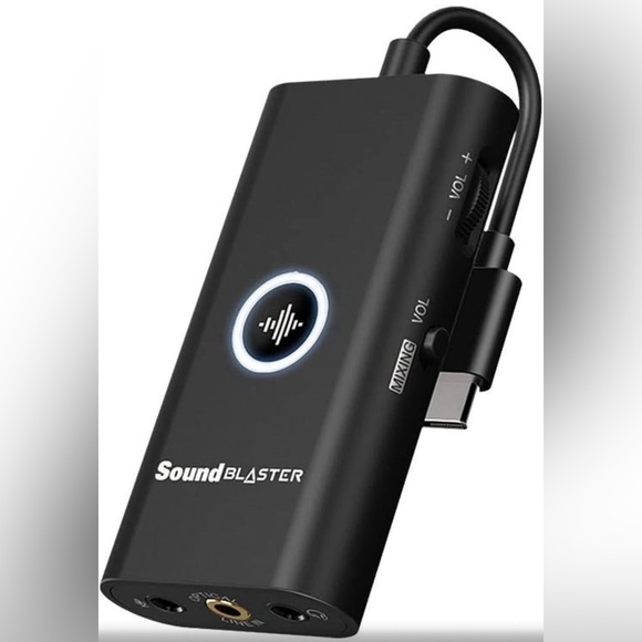 Creative Sound Blaster G3 USB-C External Gaming USB DAC and Amp for PS4, Switch - Picture 1 of 3